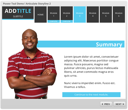 Articulate Rapid E-Learning Blog - elearning example in Articulate Storyline